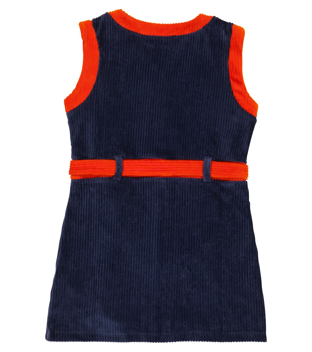 Corduroy cotton-blend dress | Mini Rodini