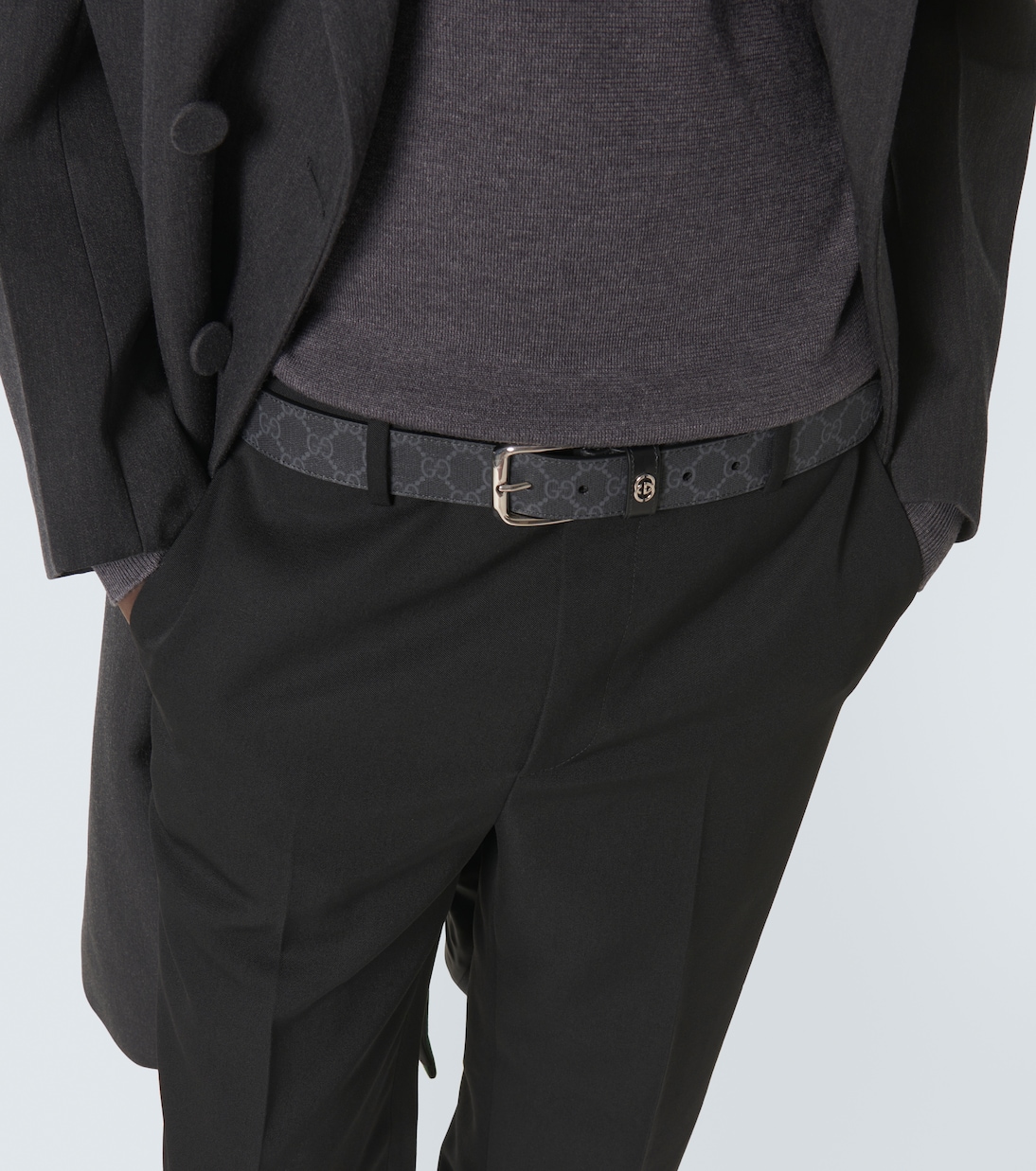 GG leather belt | Gucci