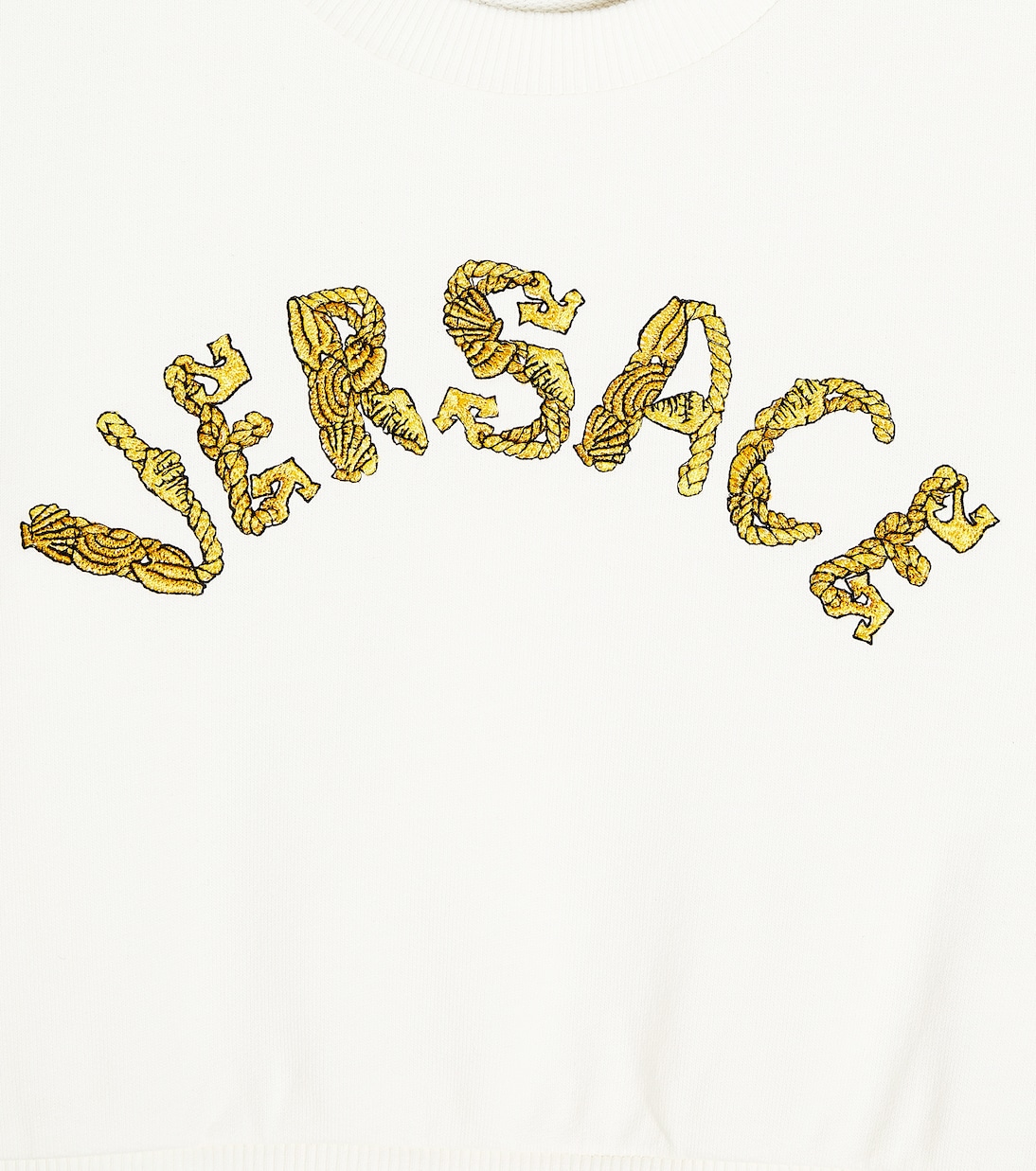 Sweat-shirt Versace Logo Kids en coton | Versace Kids
