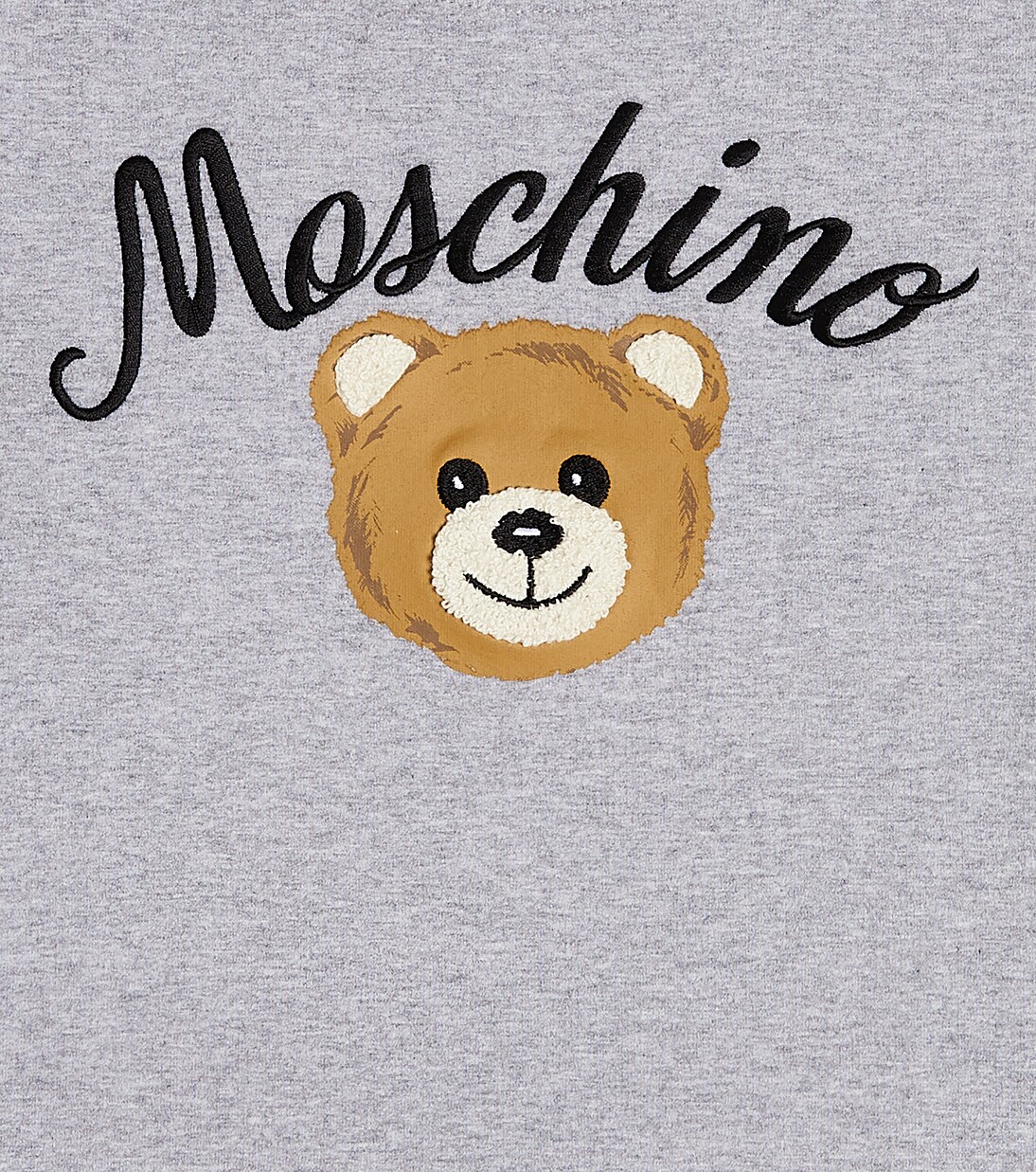Teddy Bear cotton-blend sweatshirt dress | Moschino Kids