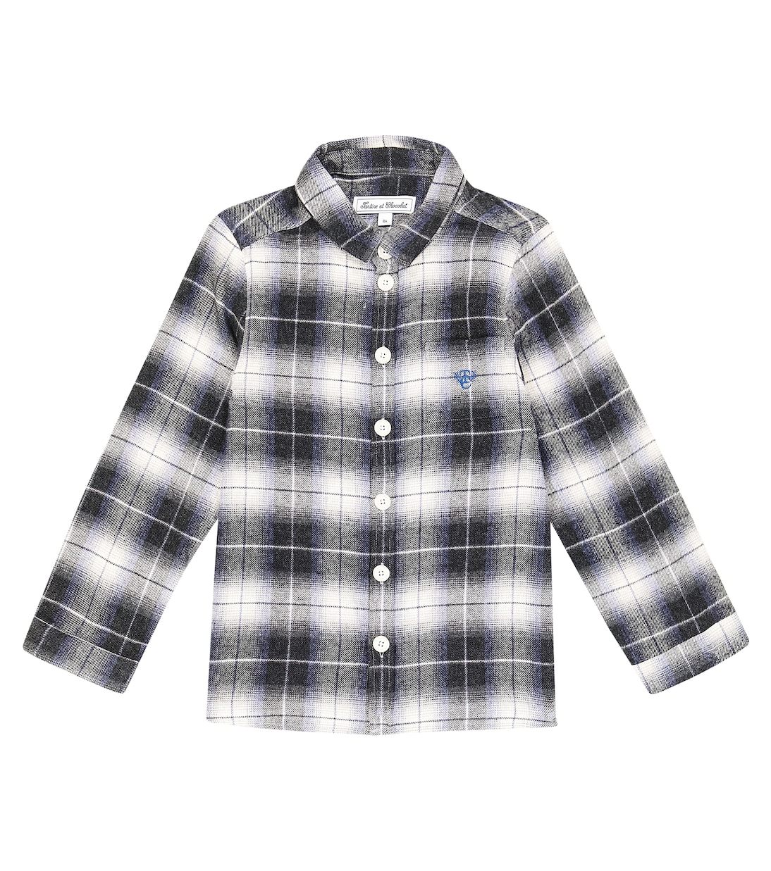 Checked cotton shirt | Tartine et Chocolat