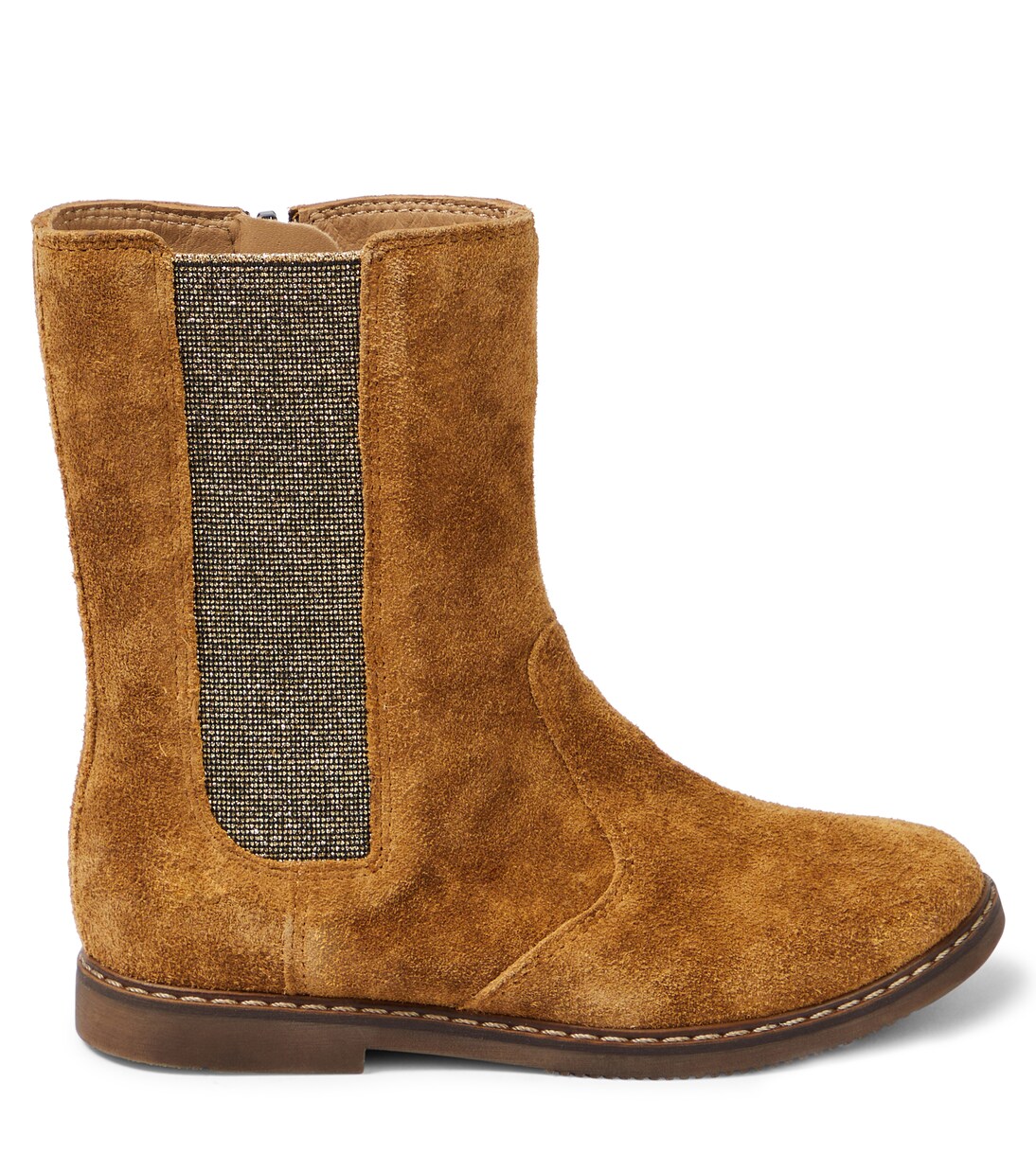 City Mid Jod suede boots | Pom d'Api