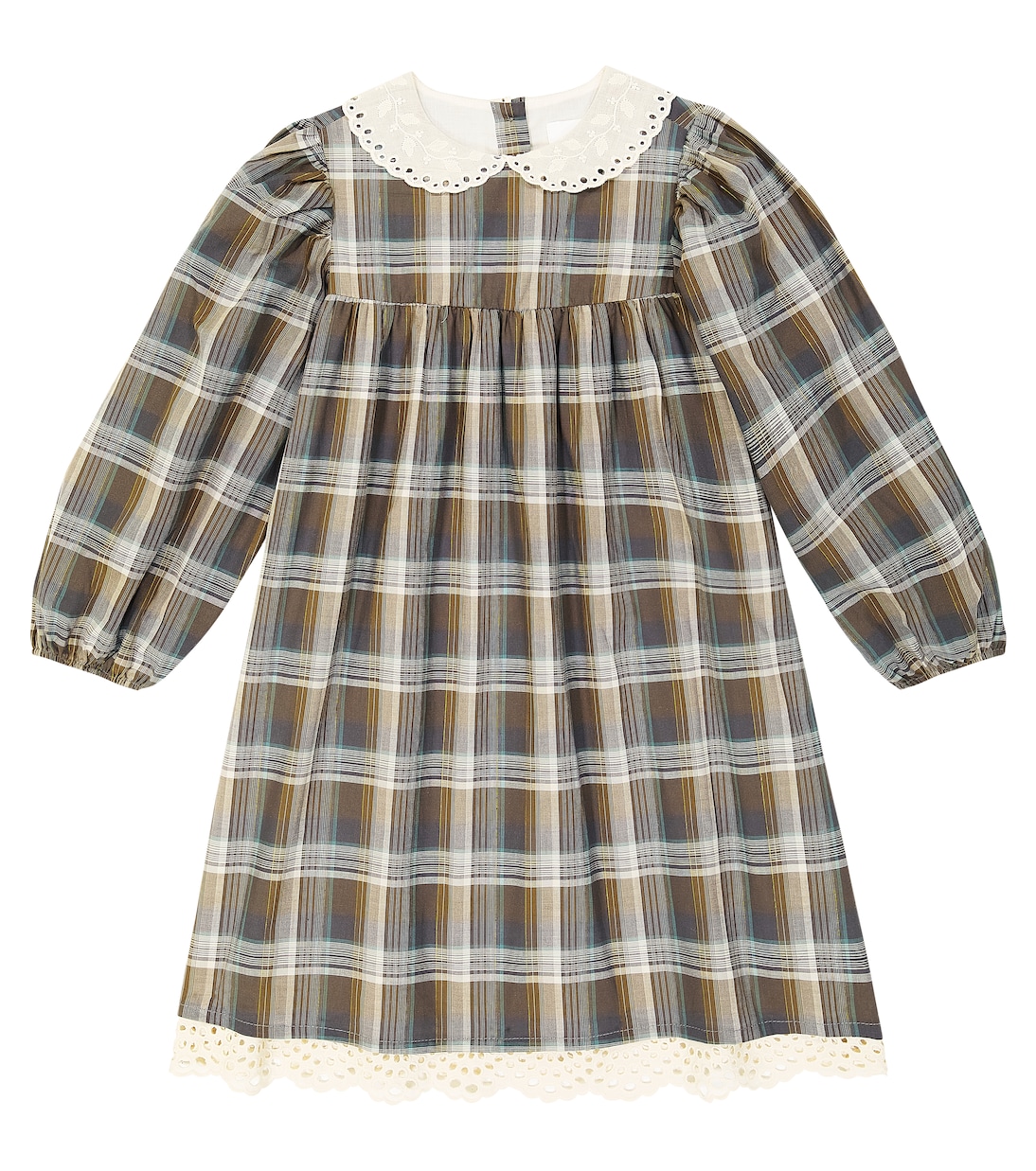 Frankie checked cotton dress | C'era Una Volta