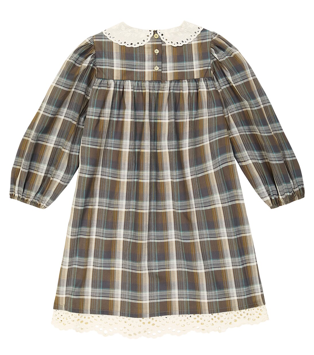 Frankie checked cotton dress | C'era Una Volta