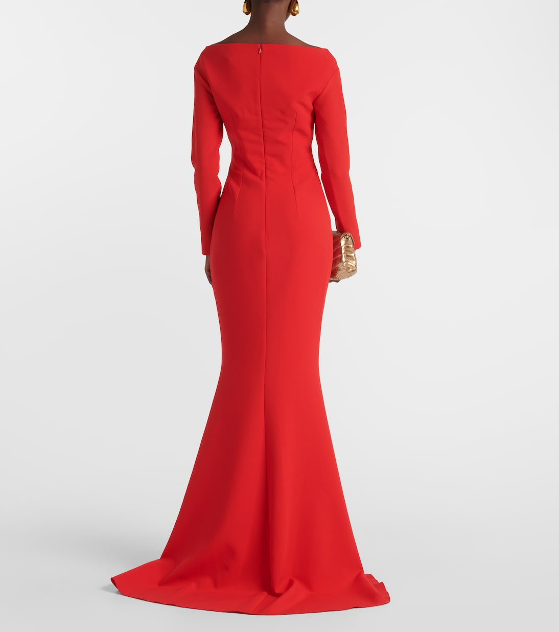 Robe Wilson aus Crêpe | Safiyaa