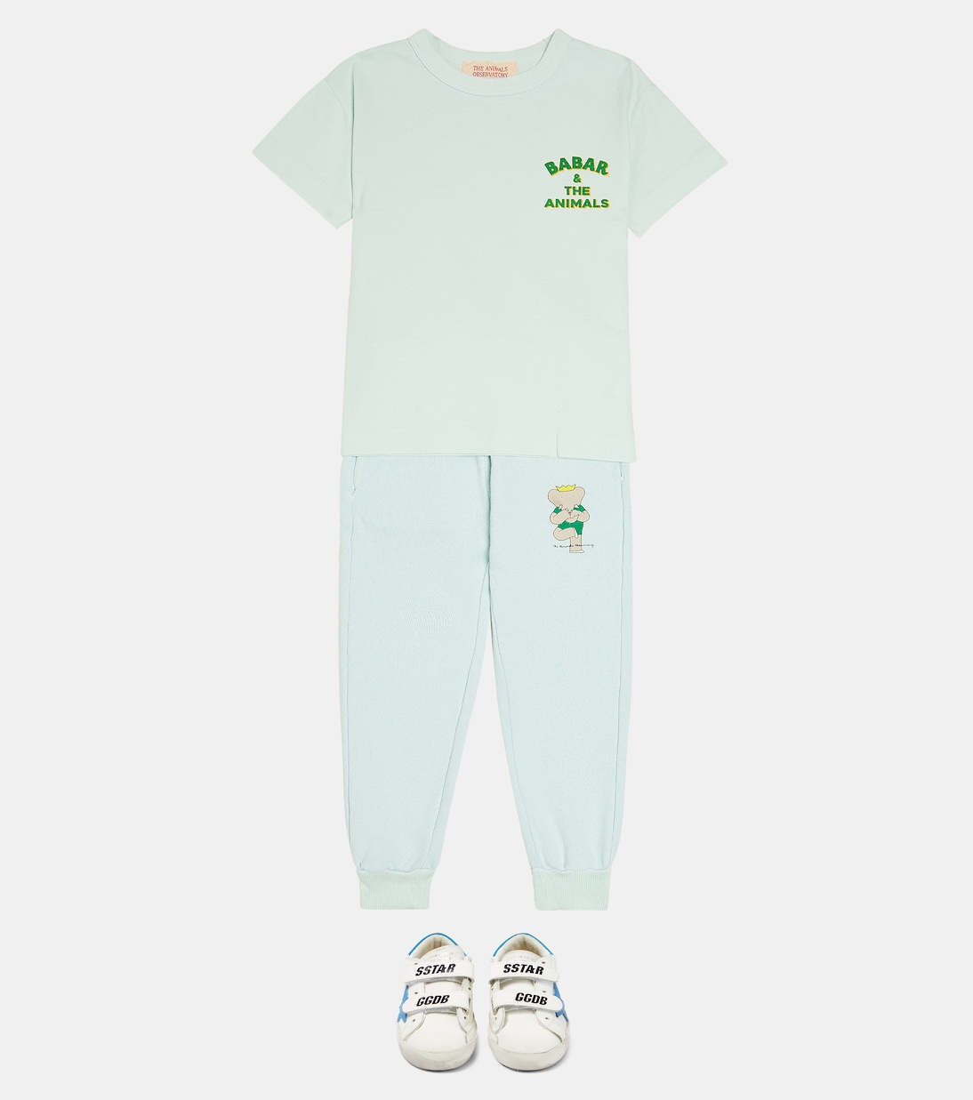 Jogginghose Panther aus Baumwoll-Jersey | The Animals Observatory