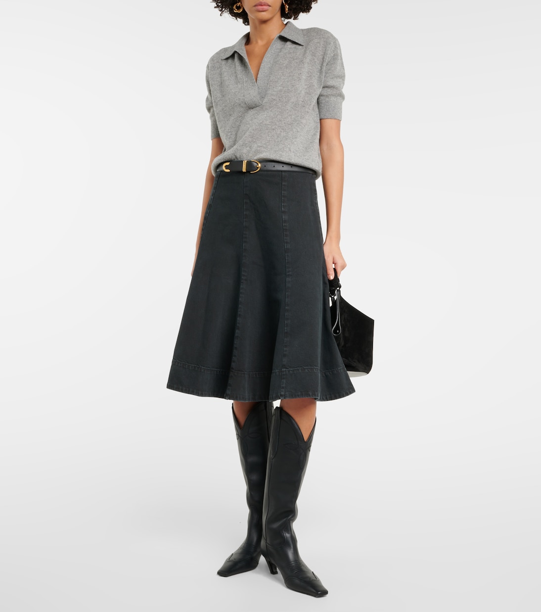 Top Shrunken Jo aus einem Kaschmirgemisch | Khaite