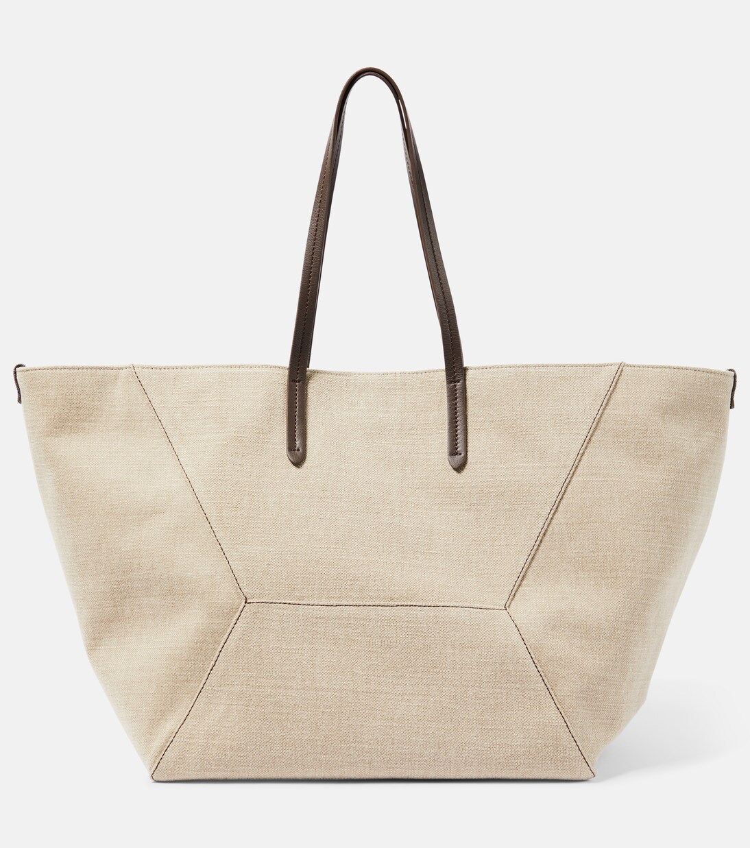 Tote Large de lona | Brunello Cucinelli