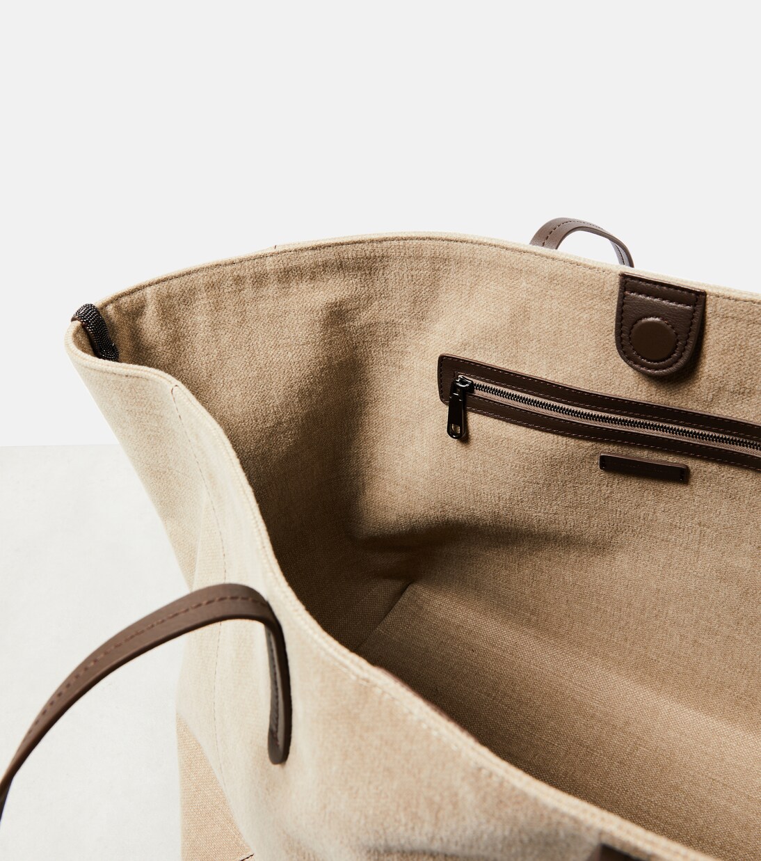 Tote Large de lona | Brunello Cucinelli