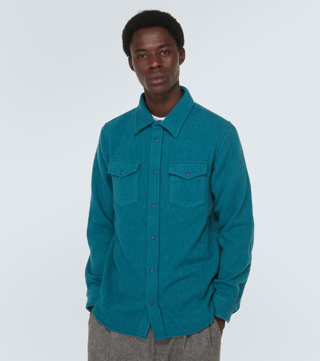 Cashmere shirt | God's True Cashmere