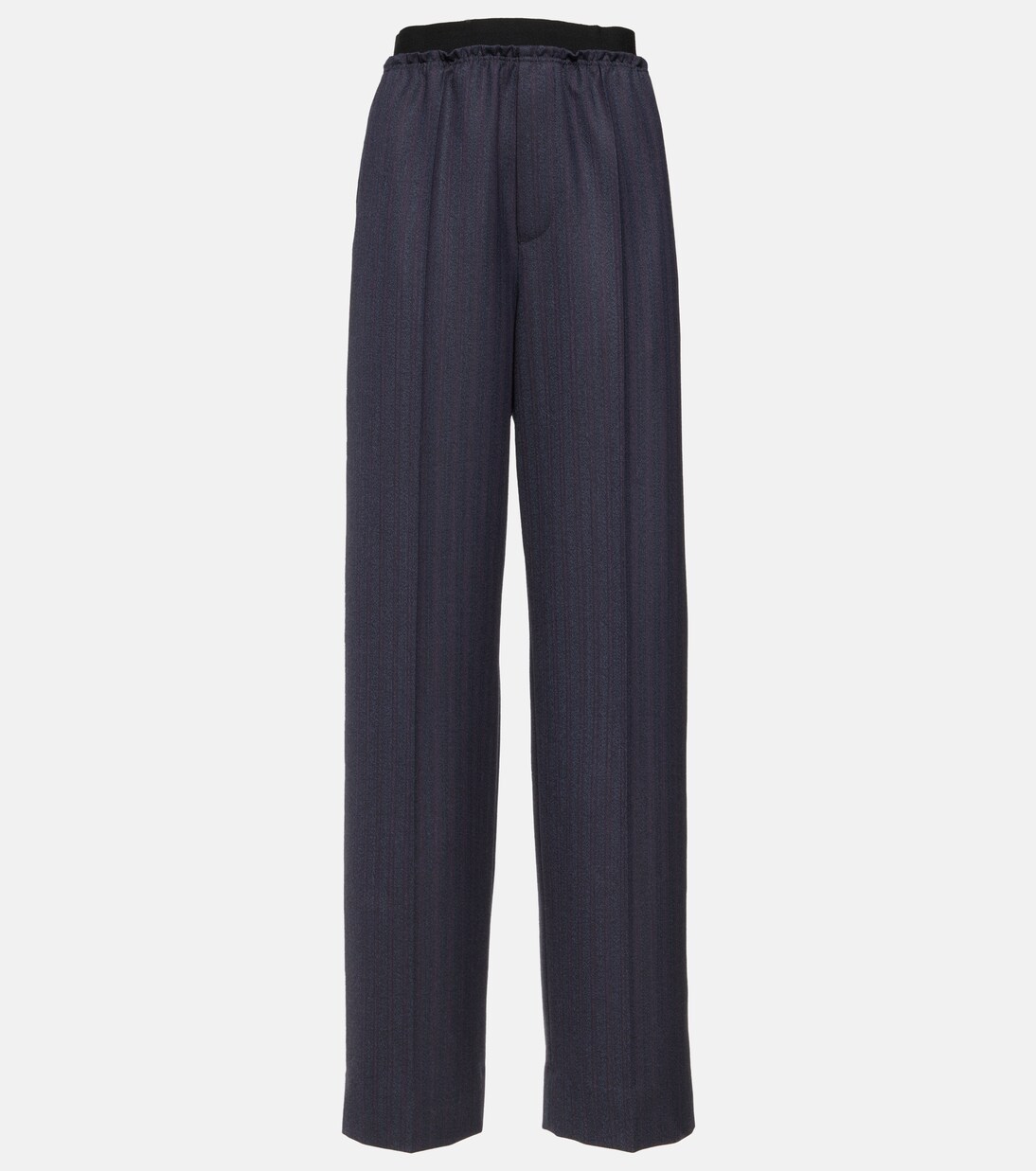 Pantalon droit en laine mélangée | Bottega Veneta