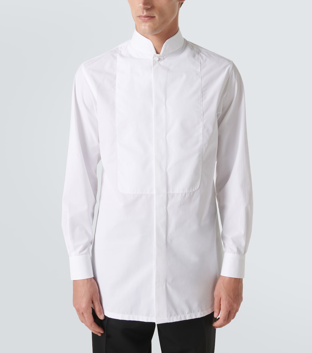 Cotton tuxedo shirt | Loro Piana