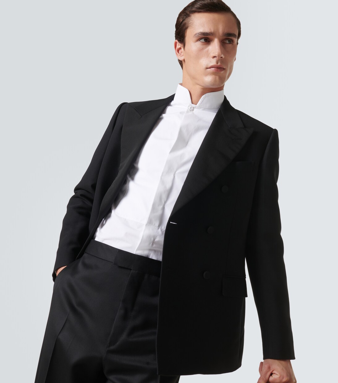 Cotton tuxedo shirt | Loro Piana