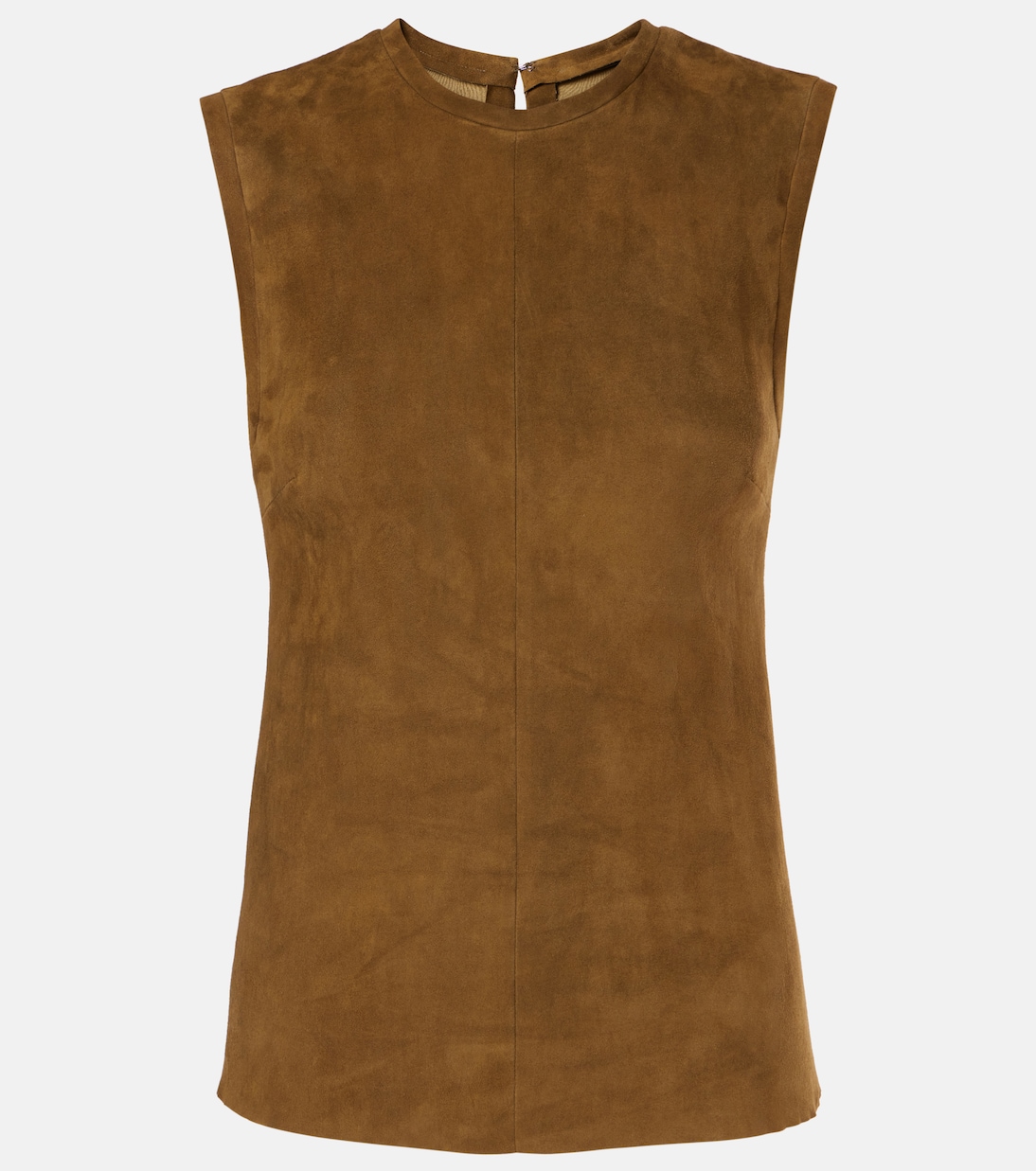 Top Miuccia aus Veloursleder | Stouls