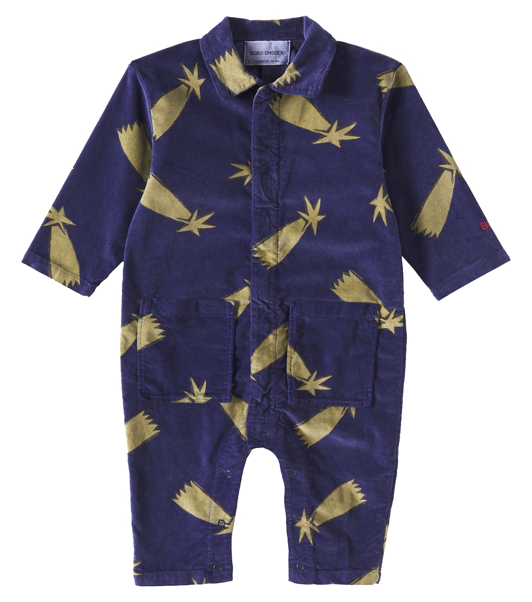 Baby cotton playsuit | Bobo Choses