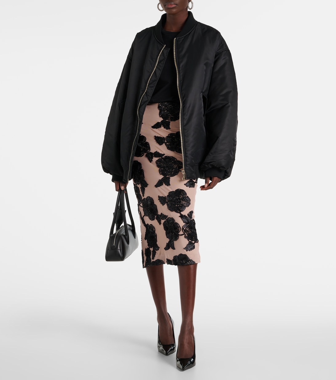 Bedruckter Midirock | Rotate