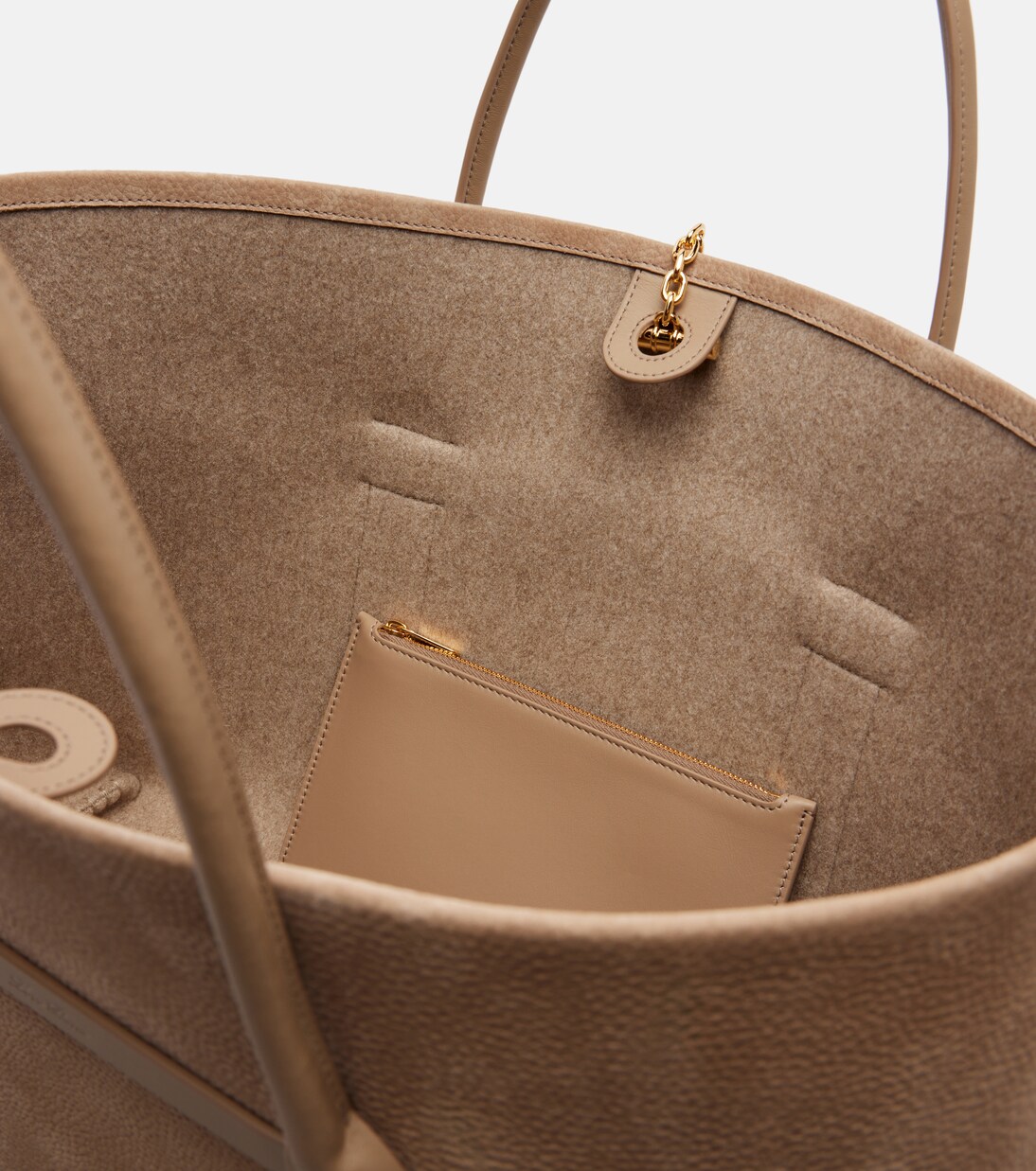 Tote Bag Ghiera Large aus Leder | Loro Piana