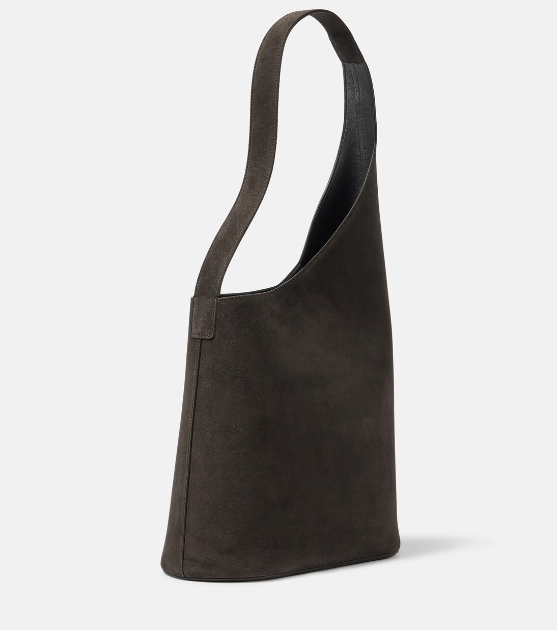 Lune Large suede tote bag | Aesther Ekme