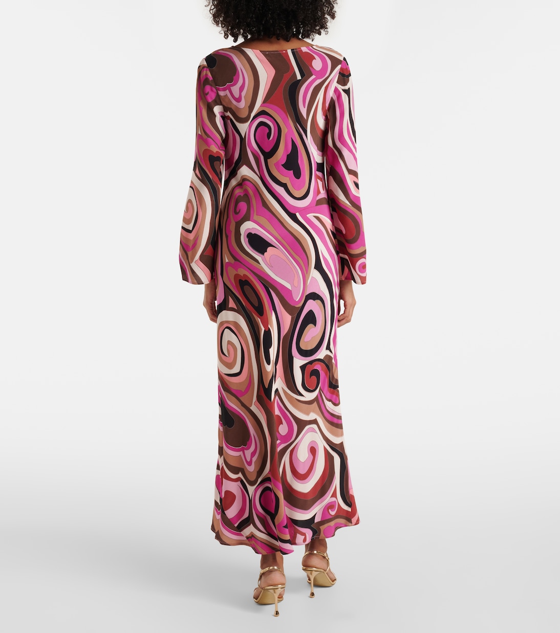 Abito lungo Alondra con stampa | Rixo