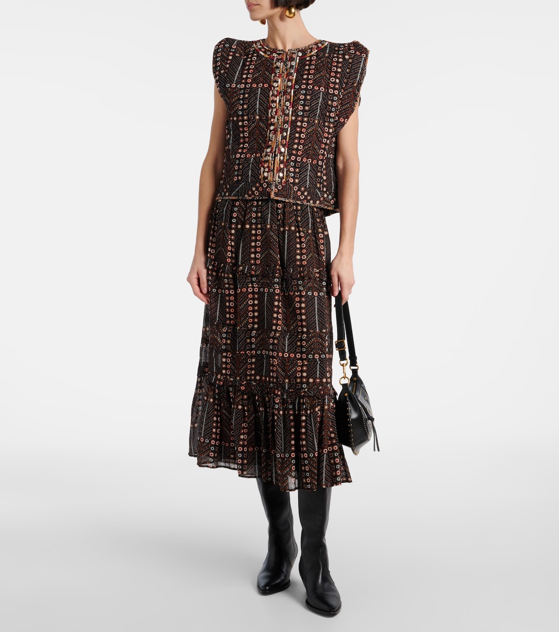 Verzierter Cardigan Cerza aus Baumwolle | Marant Etoile