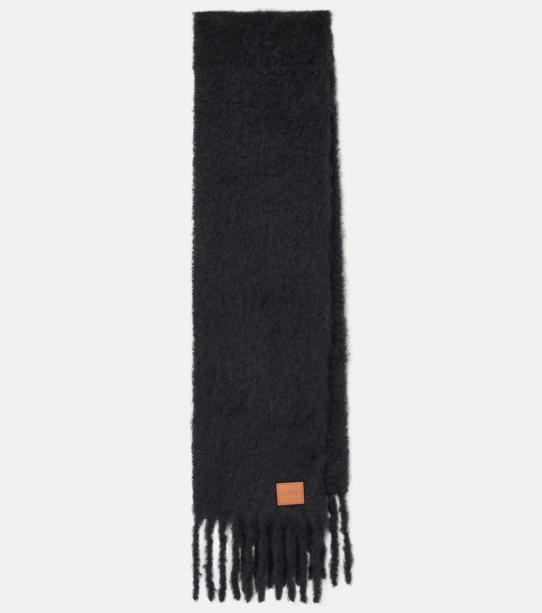 Anagram mohair and wool-blend scarf | Loewe