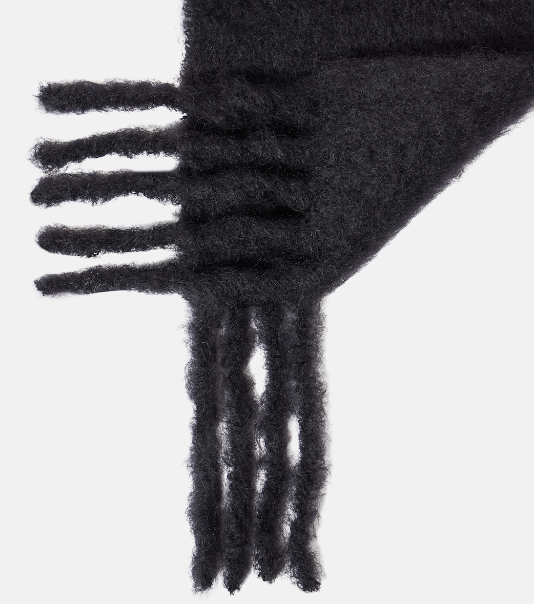 Anagram mohair and wool-blend scarf | Loewe