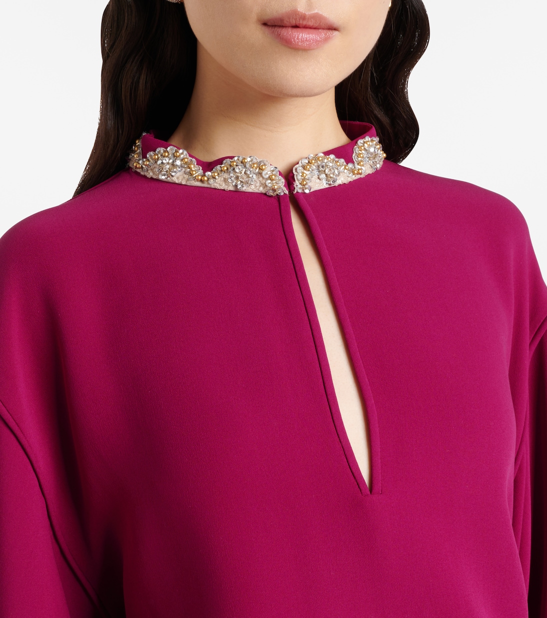 Cady Couture embroidered gown | Valentino