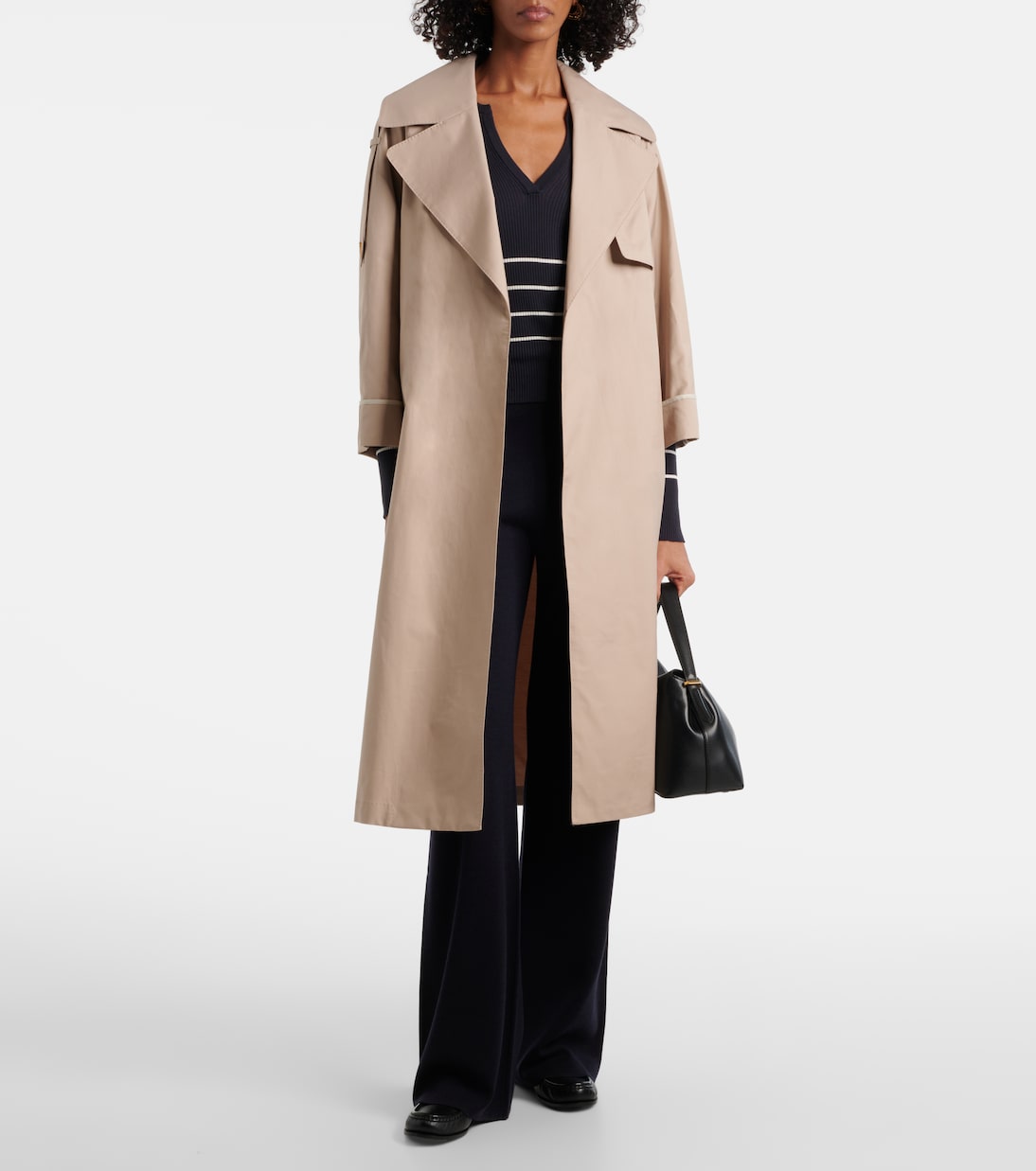 Oversize-Trenchcoat aus Twill | Max Mara