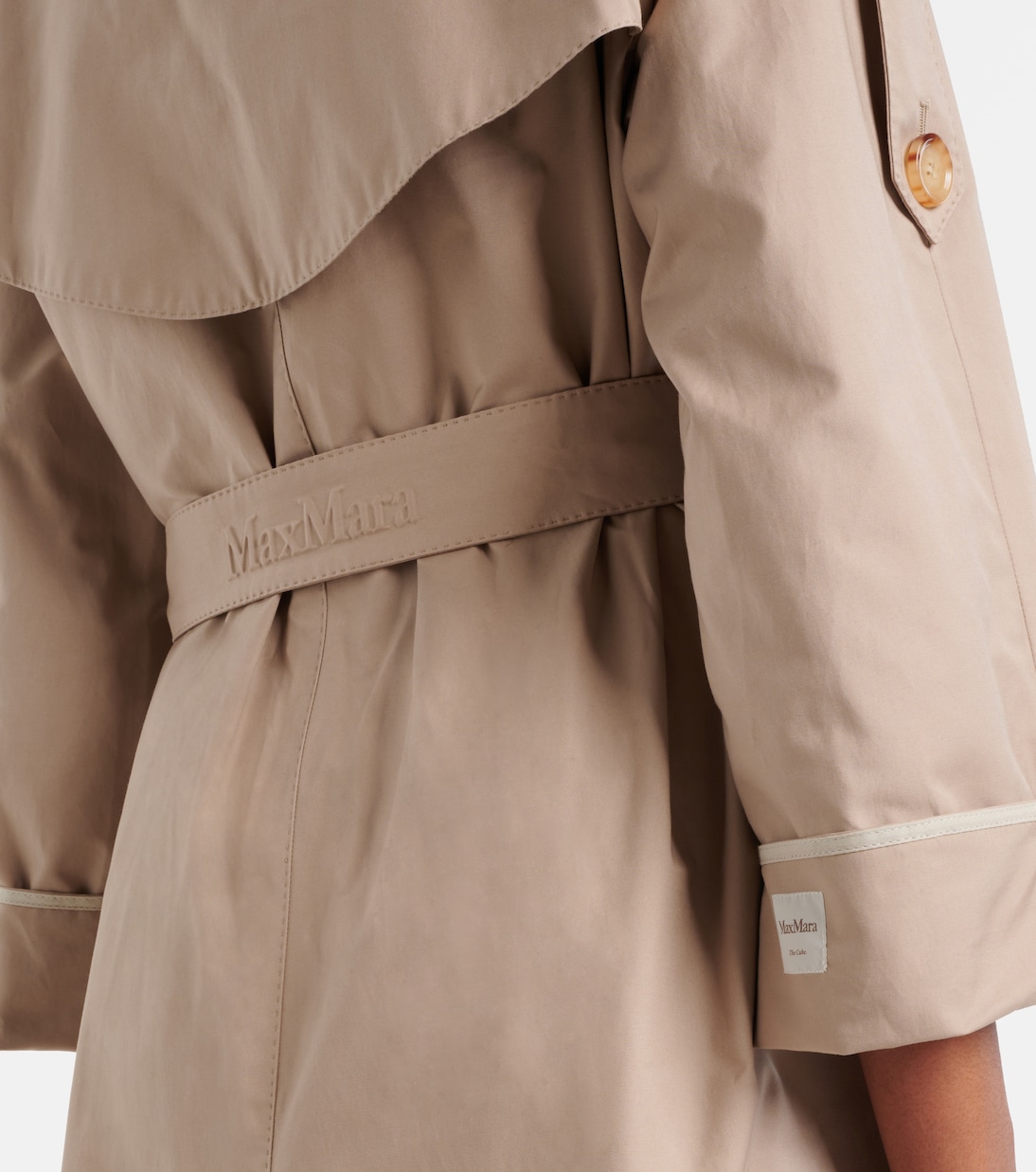 Oversize-Trenchcoat aus Twill | Max Mara