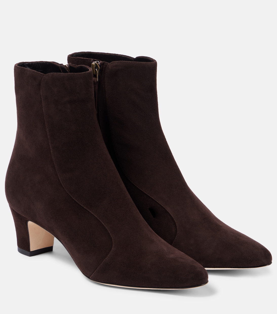Myconia 50 suede ankle boots | Manolo Blahnik