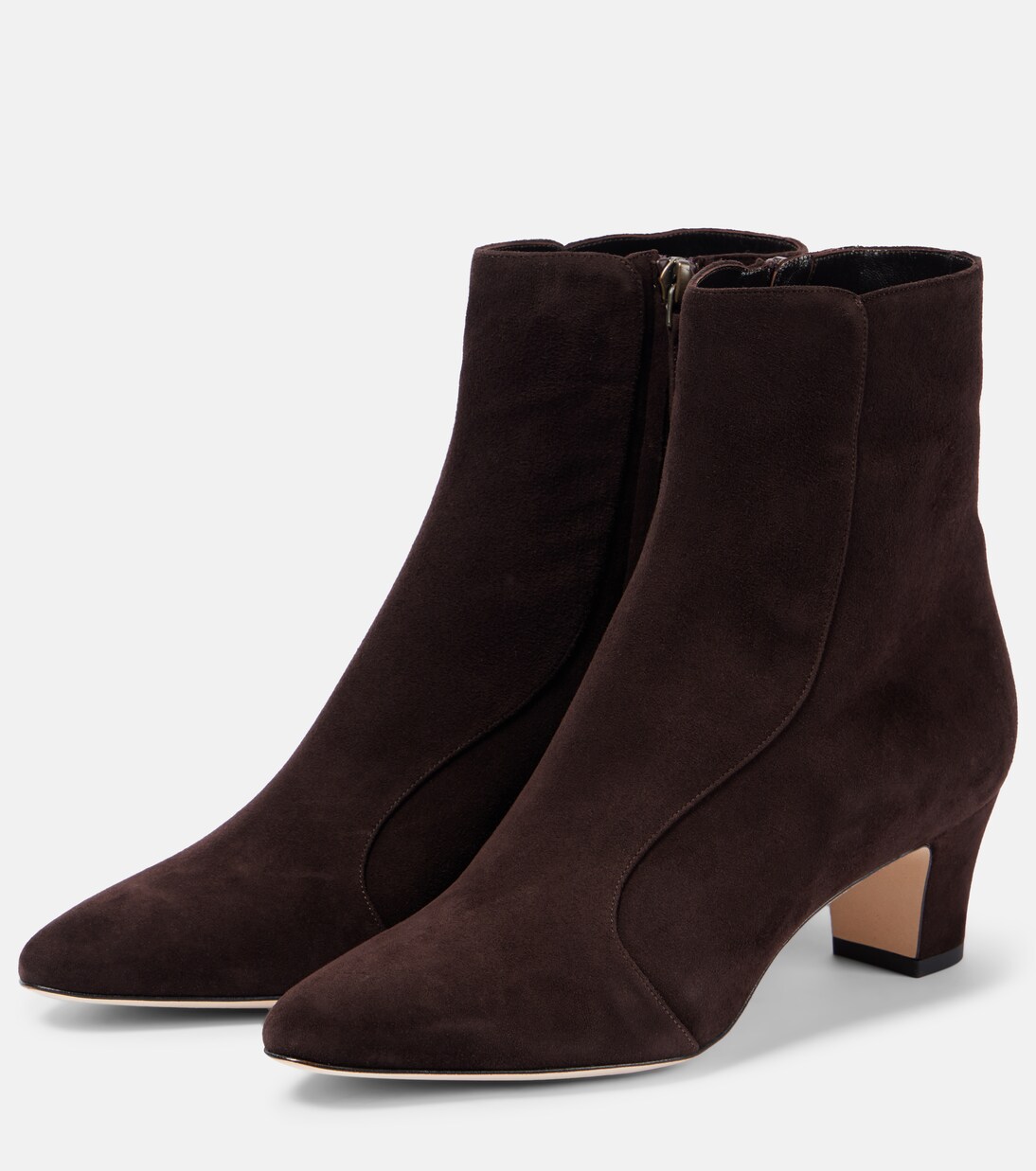 Myconia 50 suede ankle boots | Manolo Blahnik