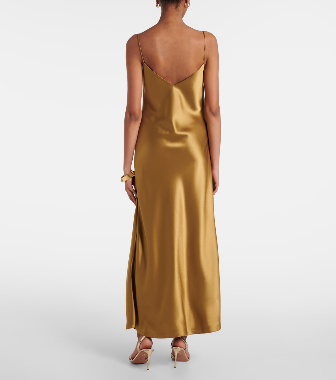 Robe Provence en satin | Galvan