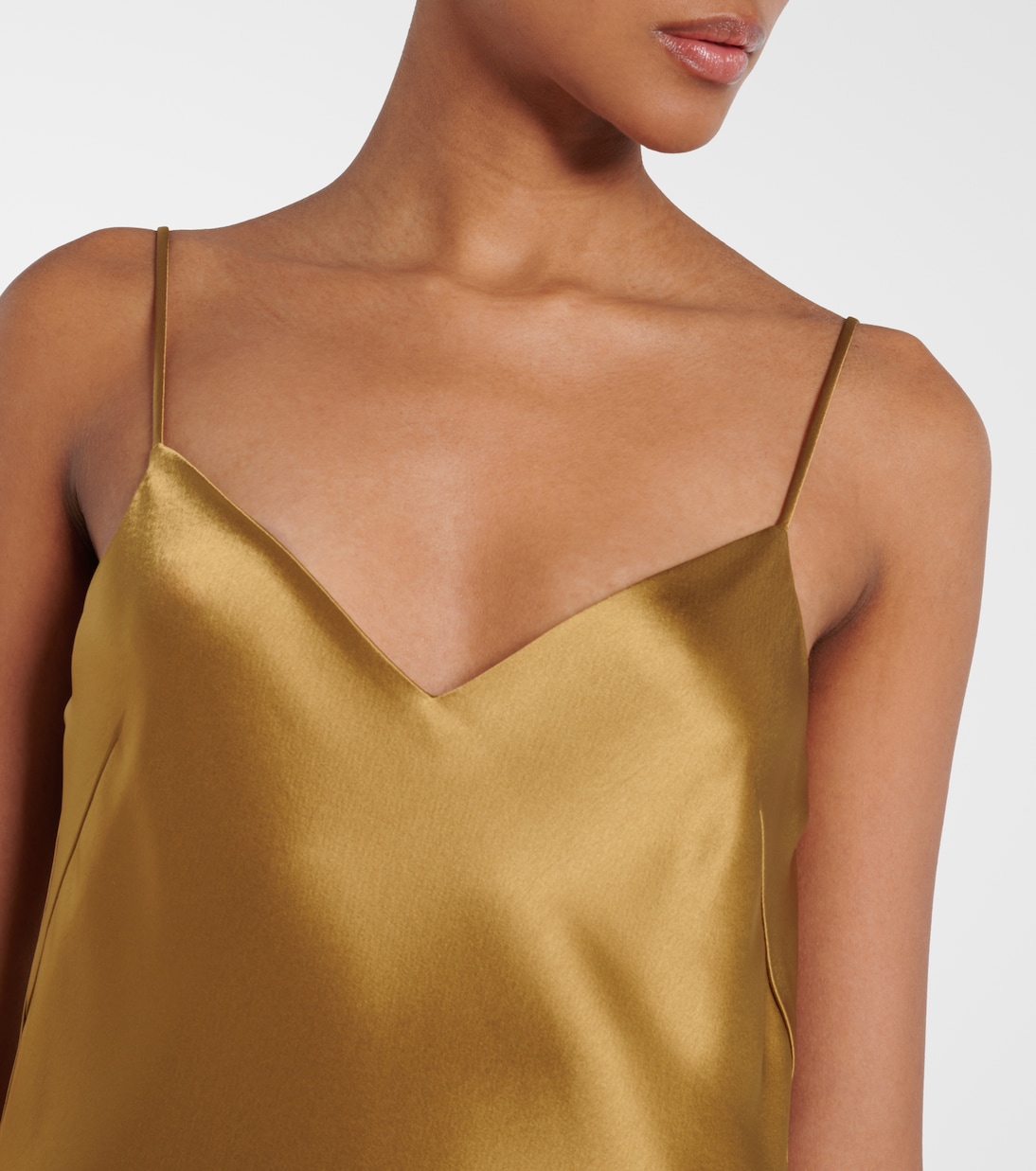 Robe Provence en satin | Galvan