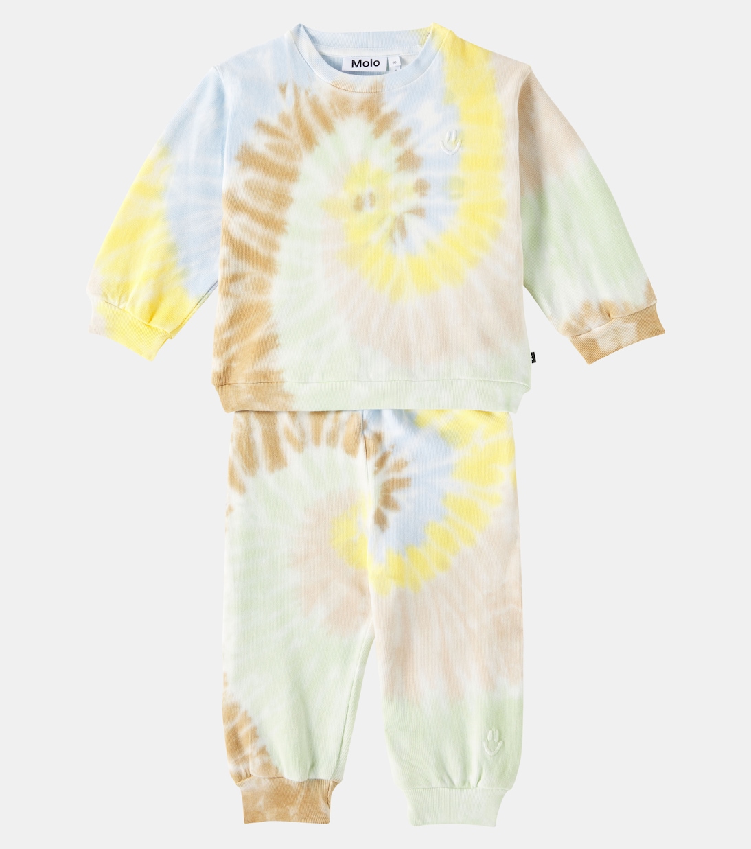 婴幼儿 — Dear棉质运动衫与运动裤套装 | Molo