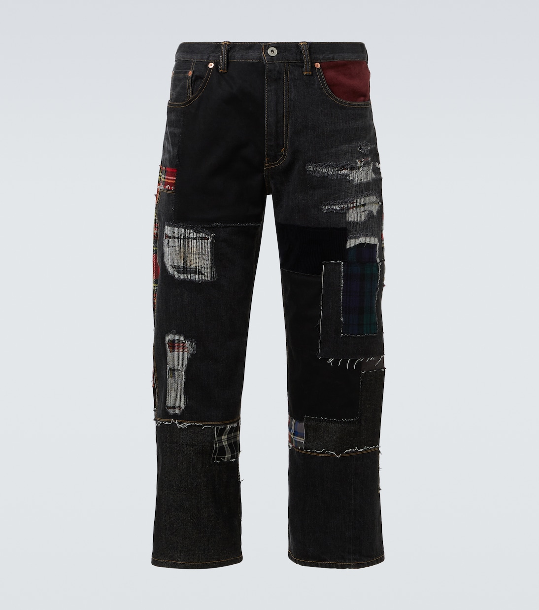 x Levi's® patchwork wide-leg jeans | Junya Watanabe