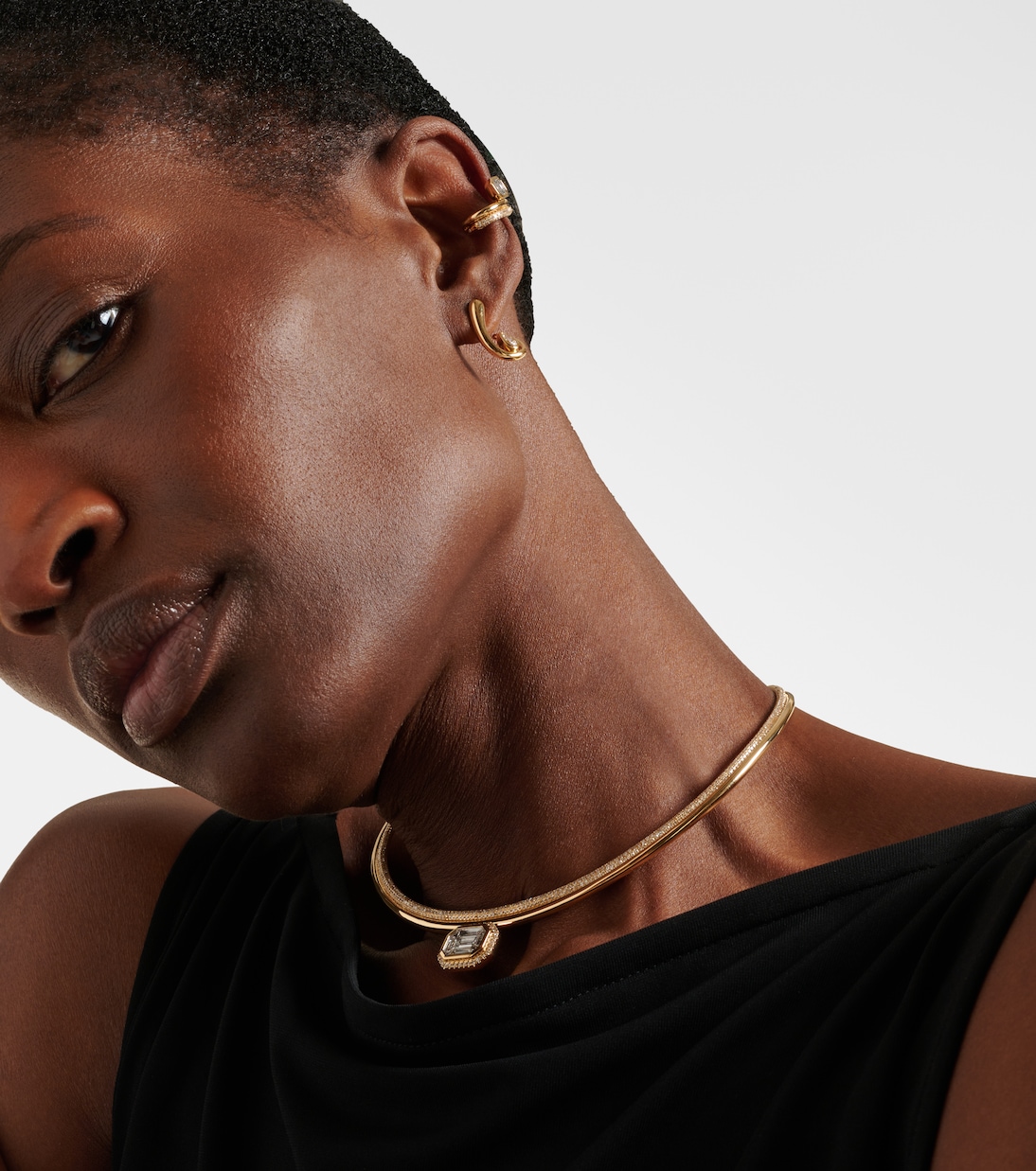 Boucle d'oreille en or 18 ct et diamants | Shay Jewelry