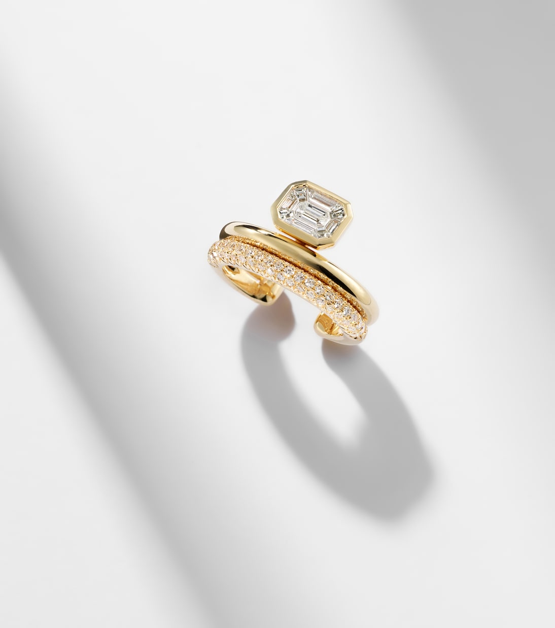 Boucle d'oreille en or 18 ct et diamants | Shay Jewelry