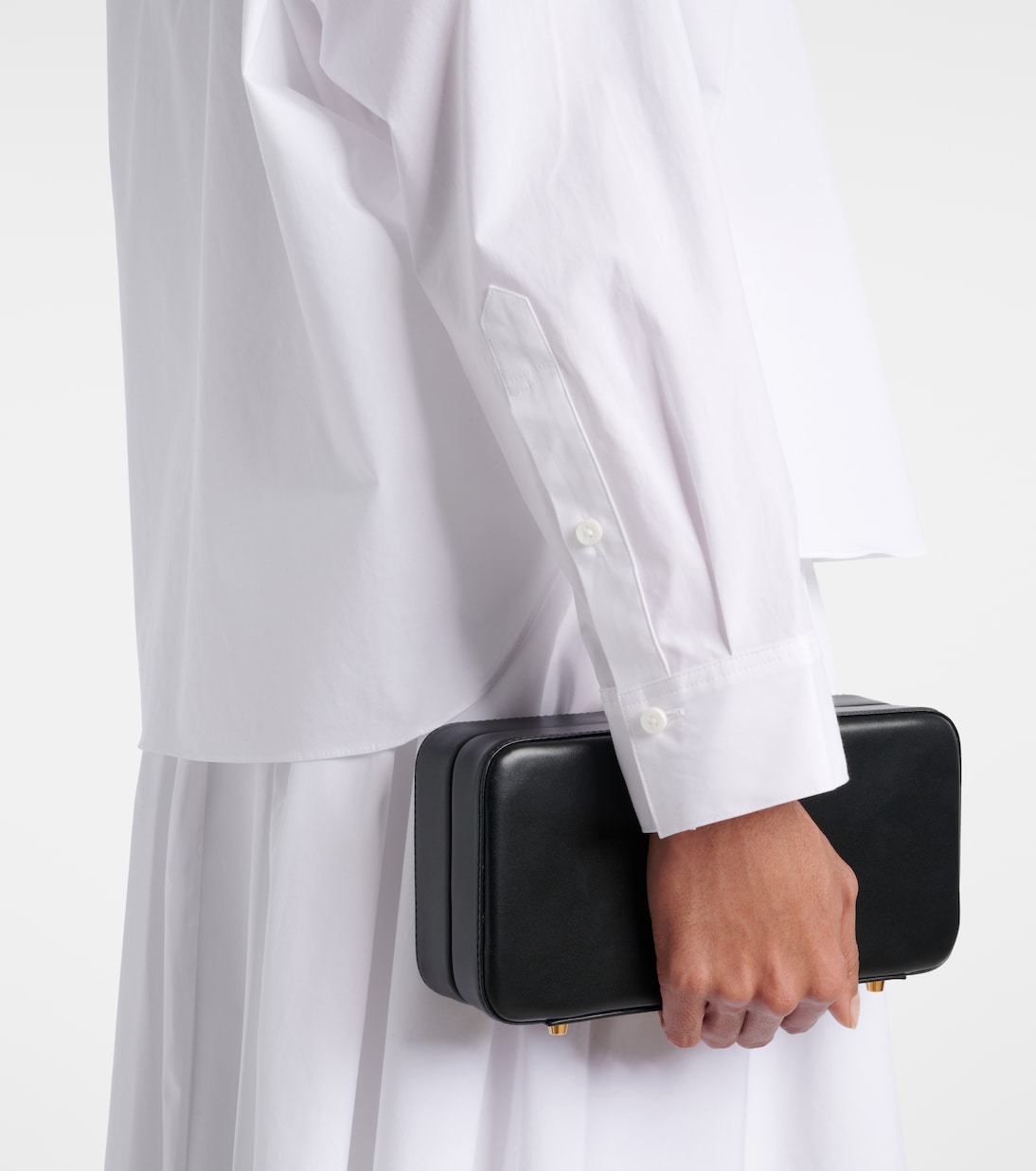 Lace-trimmed cotton-blend poplin blouse | Dorothee Schumacher