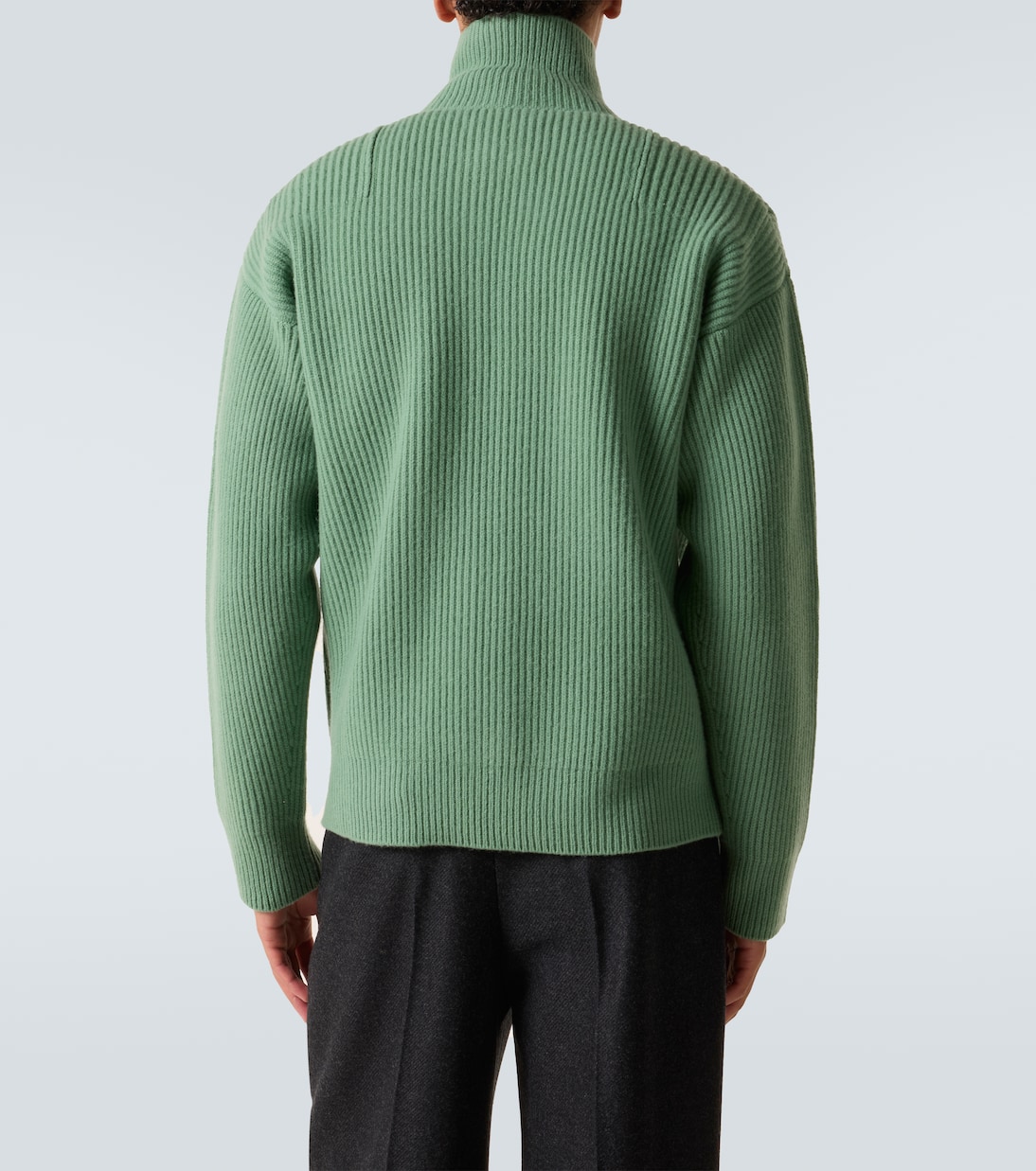 Wool zip-up cardigan | Jil Sander