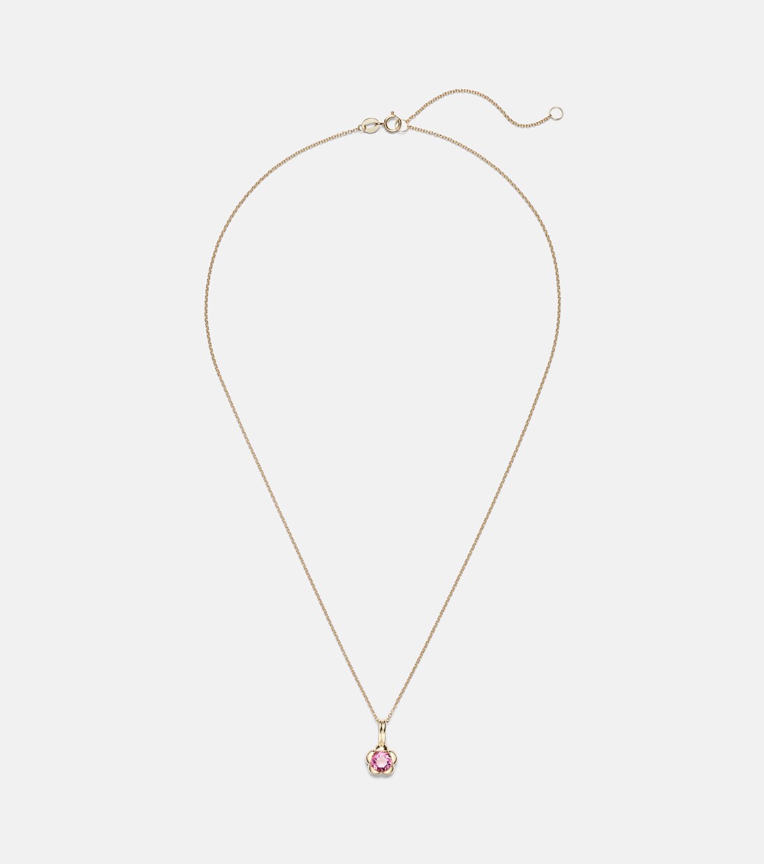 Festival 14kt gold necklace with tourmaline | Stone and Strand