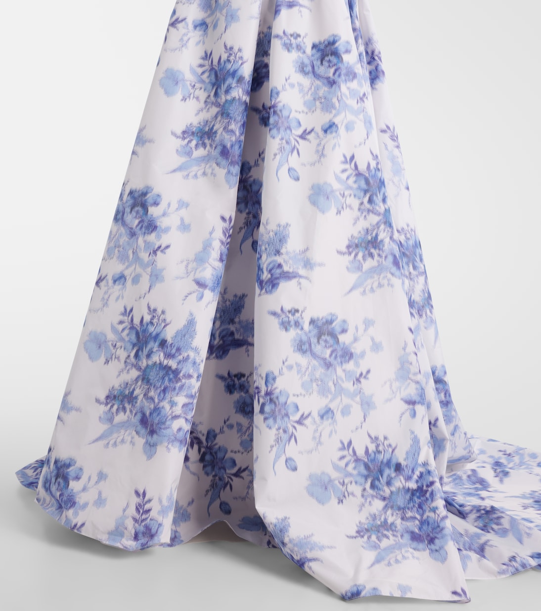 Bustier-Robe aus Taft | Carolina Herrera