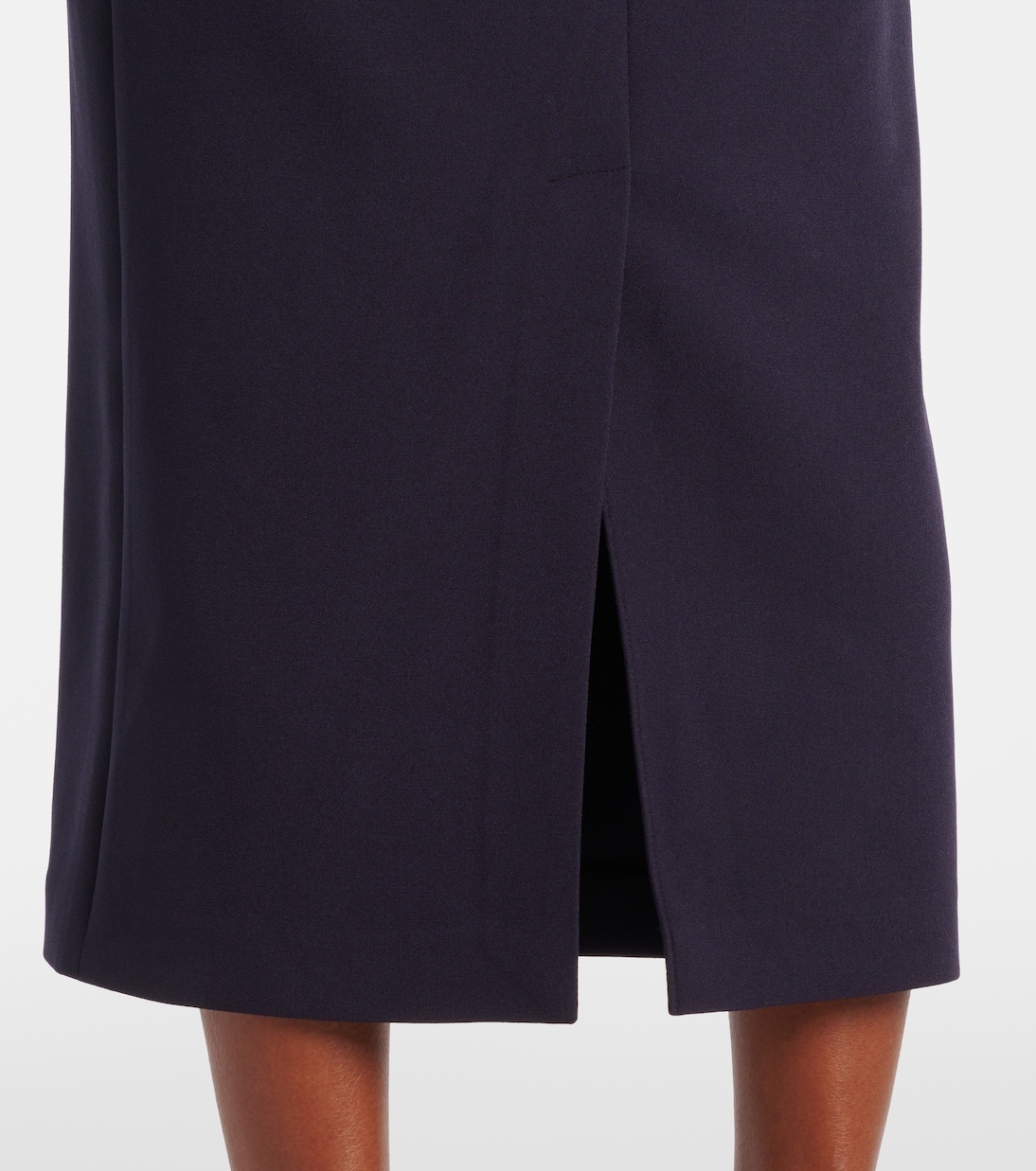 Robe midi en crêpe | Safiyaa