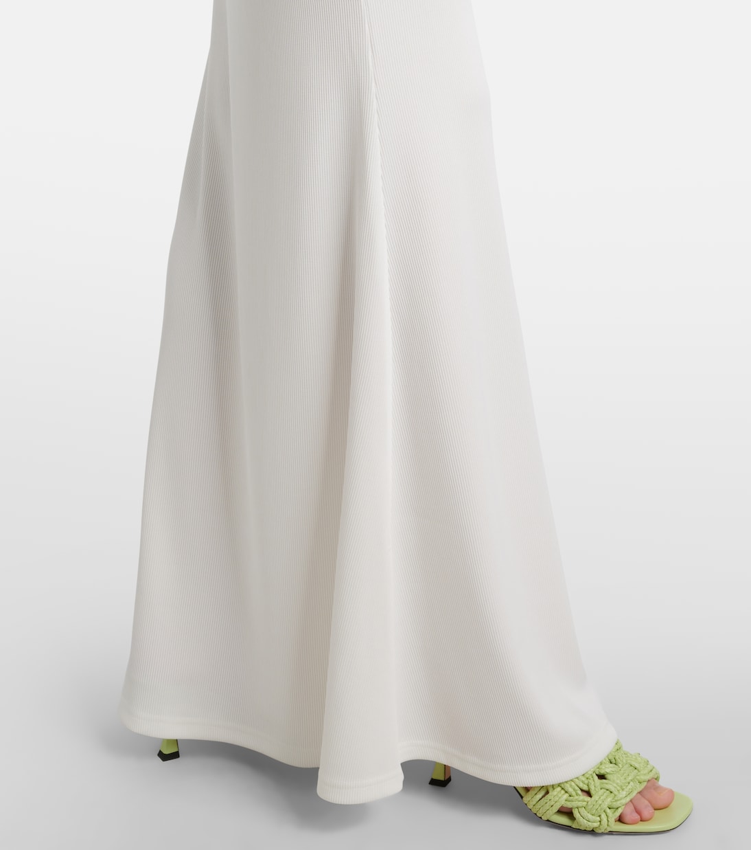  Robe longue Crystal Pin Cutaway à ornements  | Christopher Esber