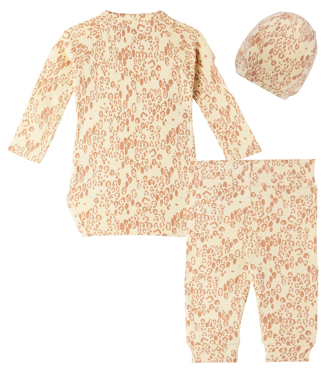Bébé – Set body, legging et bonnet | Mini Rodini