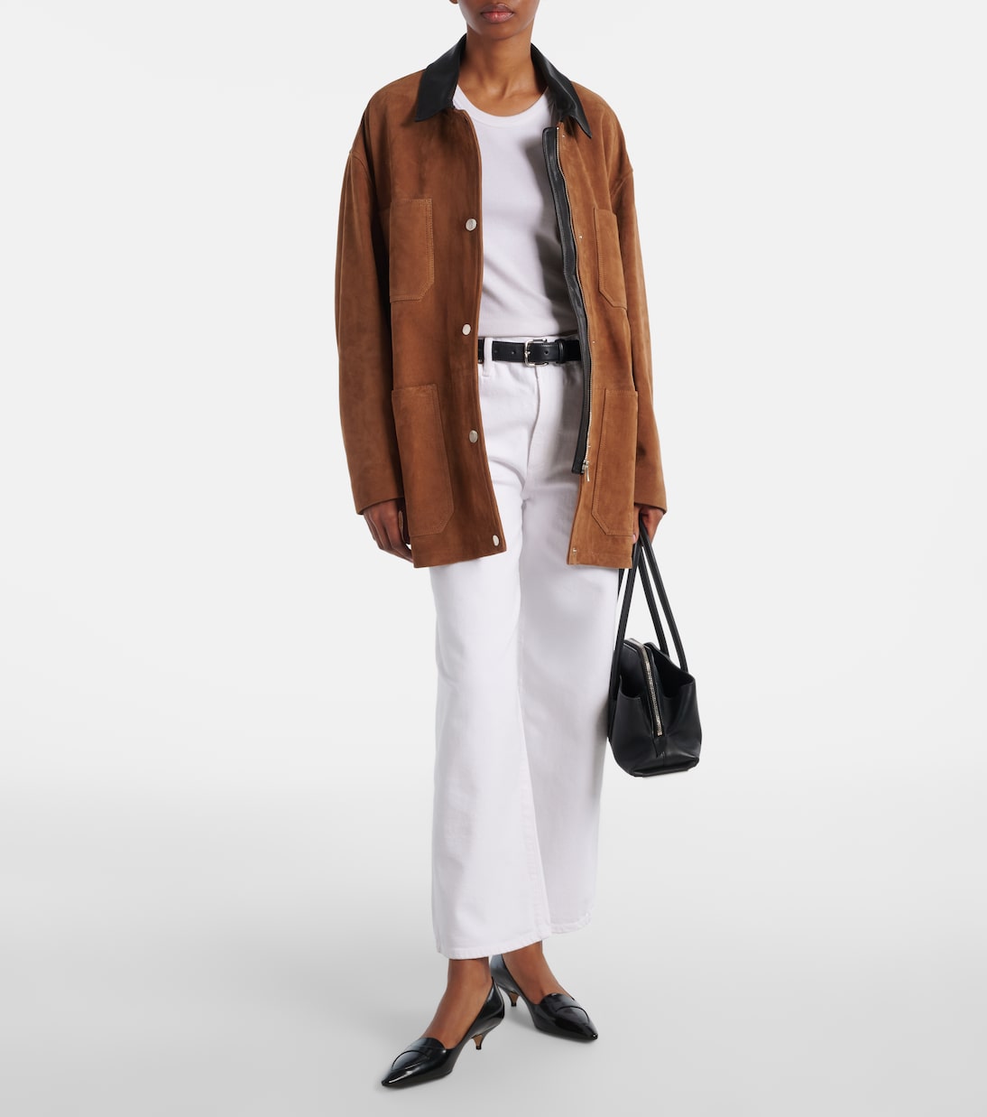 Jeans a gamba larga Harper Crop | Agolde