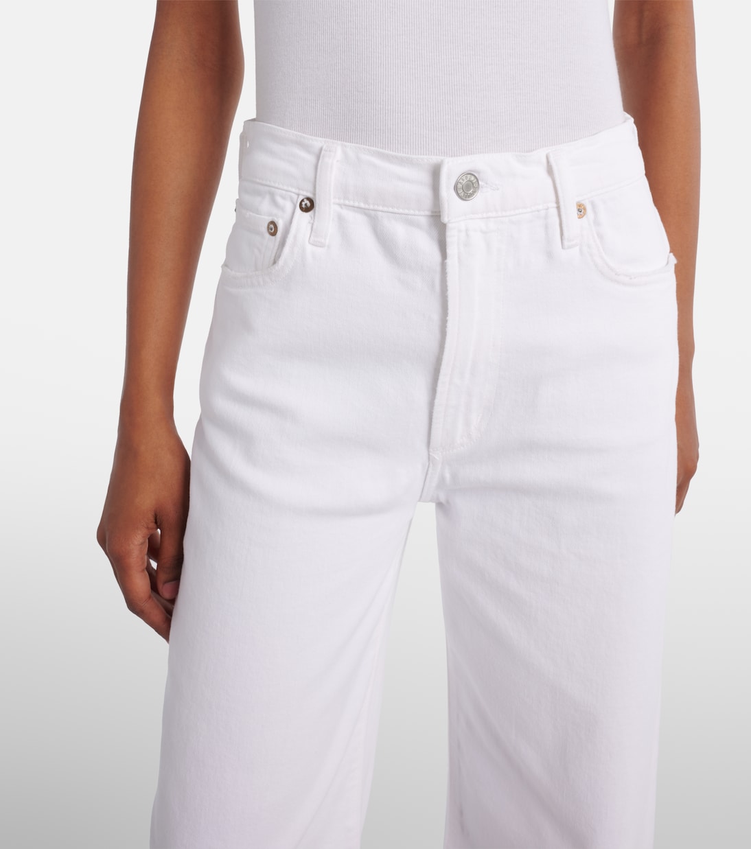 Jeans a gamba larga Harper Crop | Agolde