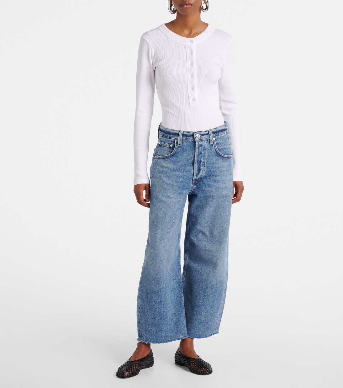 Ayla cropped wide-leg jeans | Citizens of Humanity