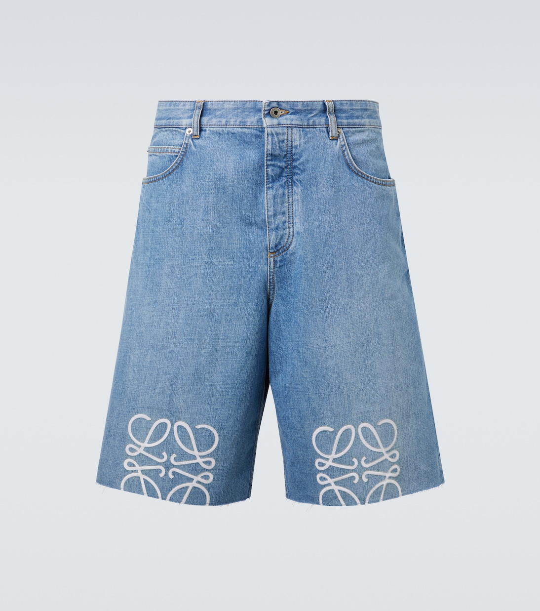 Anagram denim shorts | Loewe