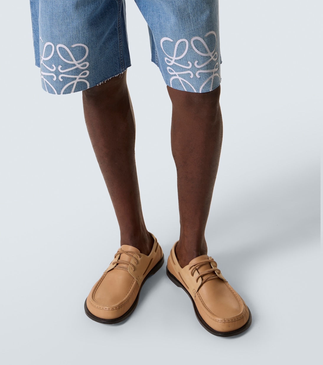 Anagram denim shorts | Loewe