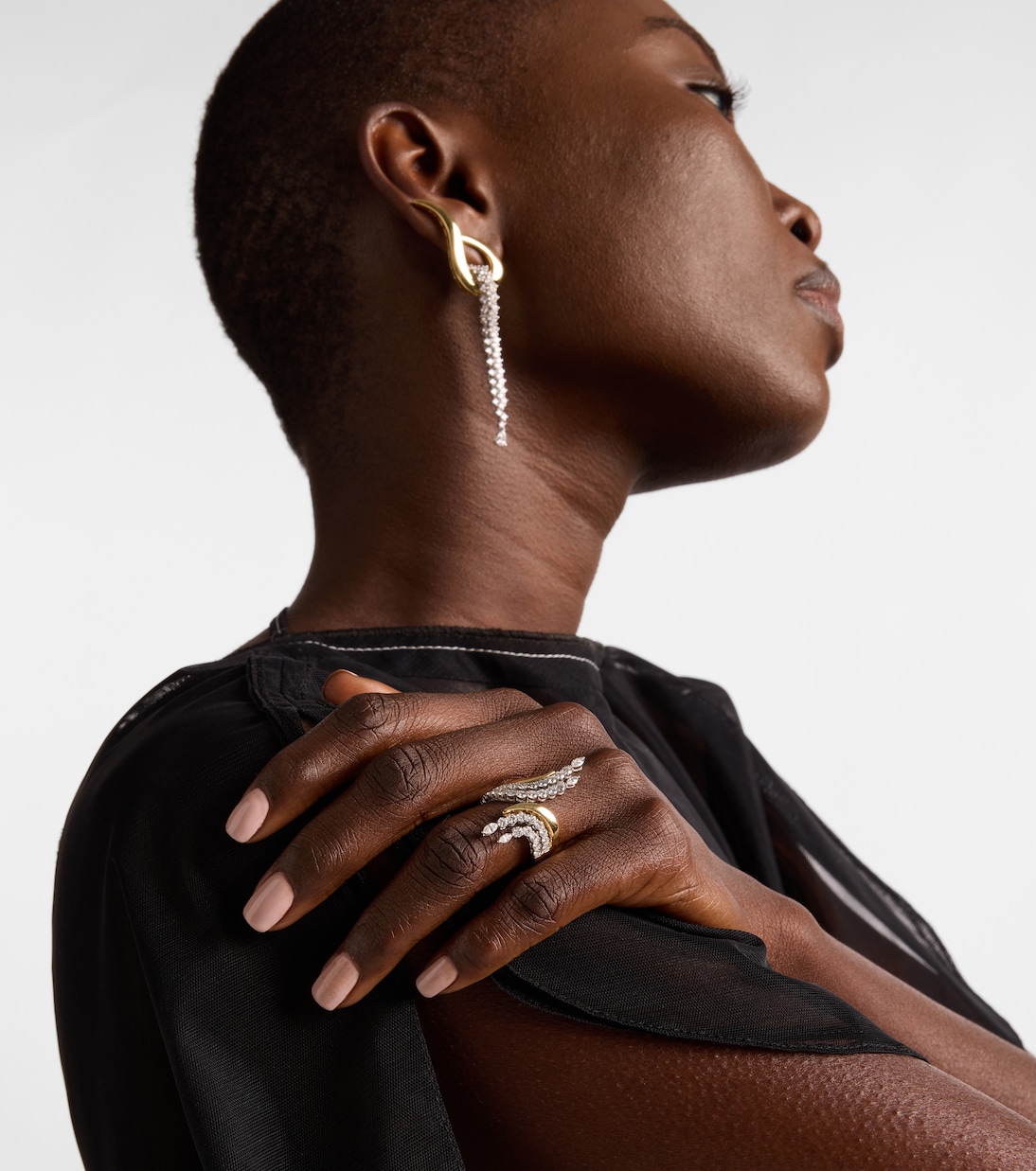 Bague Golden Strada en or 18 ct et diamants | Yeprem